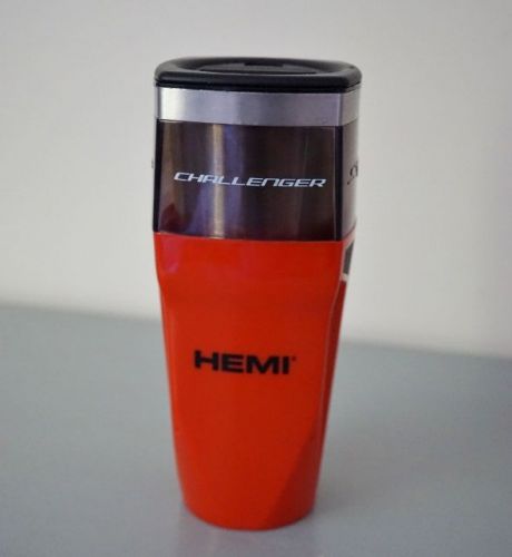 Dodge hemi challenger srt coffee tea stainless steel lined mug mopar
