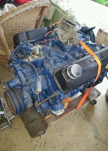 Ford 429 thunderjet  engine block cast # d1ve heads d3ve