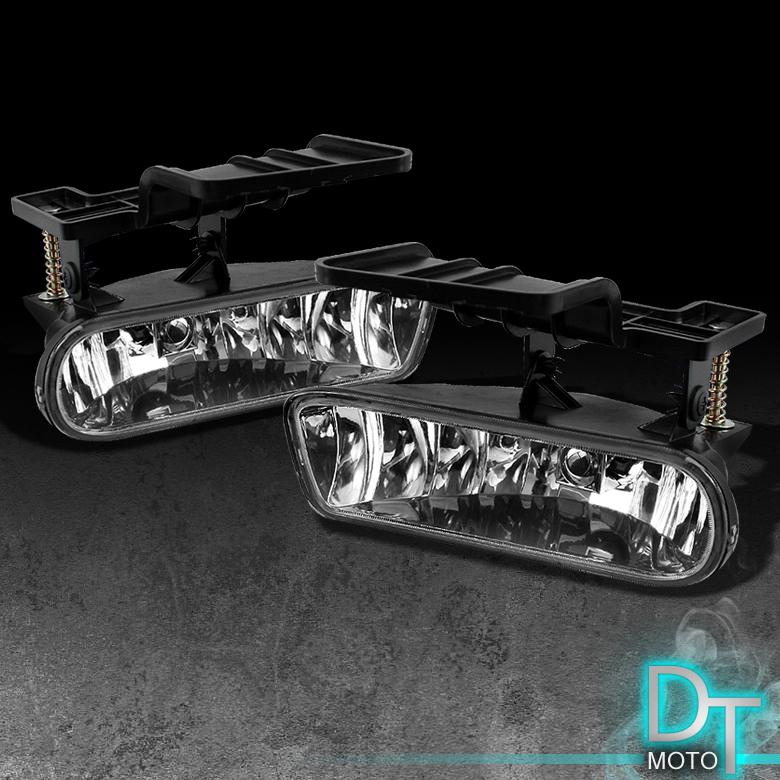 99-02 silverado 00-06 tahoe suburban fog lights lamps left + right side new pair