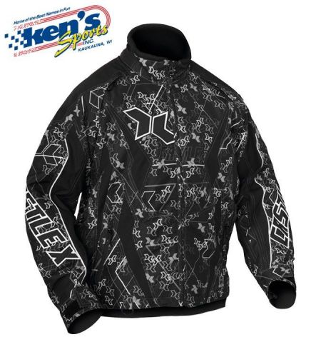 Castle x men&#039;s black switch-13 se ace winter snowmobile jacket 70-125_