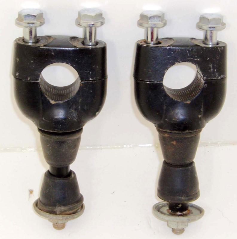79-81 honda cm 400 c/a/t handle bar clamps mounts 