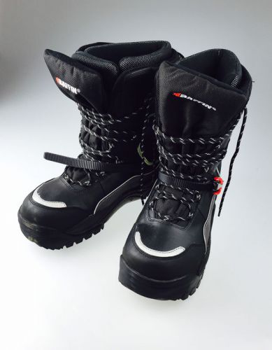 Men&#039;s black snow boots - hurricane by baffin powersport series pwstm001