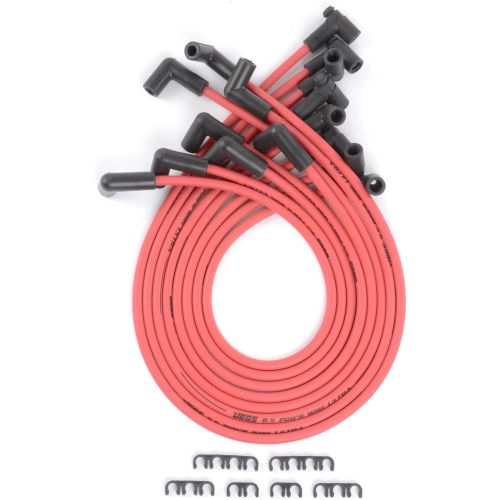 Jegs performance products 4020200 8.5mm red ultra pow r wires small block chevy