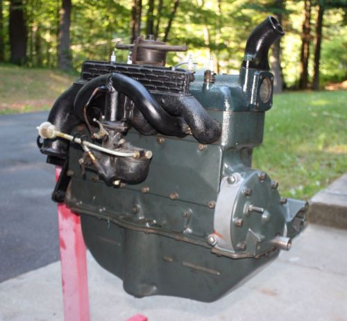 1932-1934 ford model b engine w/manifolds and zenith updraft carburator