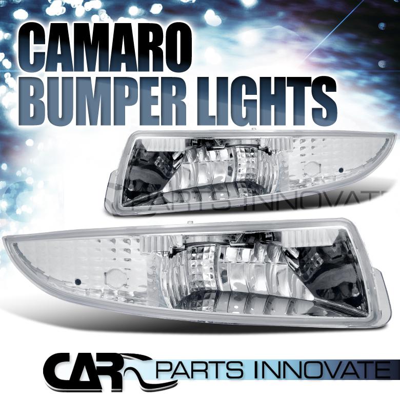 1993-2002 chevy camaro signal bumper lights lamps clear