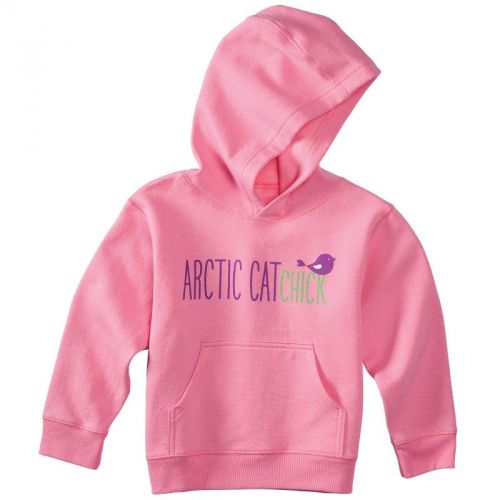 Arctic cat infant toddler chick cotton polyester hoodie - pink - 5273-29_