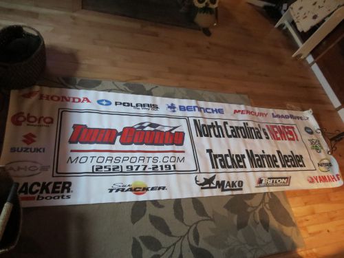 Yamaha dealership banner poster vinyl dealer champion outboard