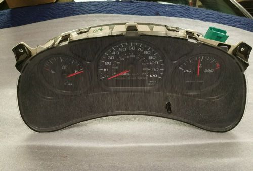 2004 chevy impala instrument cluster recall