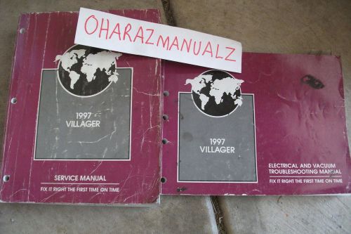 1997 ford villager service &amp; evtm wiring diagram manuals manual oem