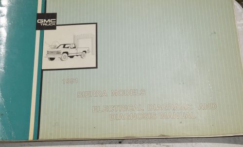 1991 gmc sierra truck electrical diagnosis wiring diagrams service manual