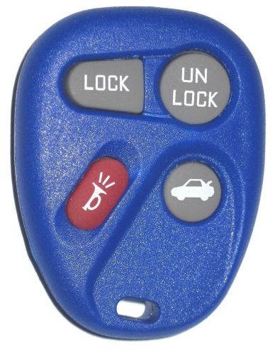 New blue fab keyless remote entry control keyfob beeper opener control clicker