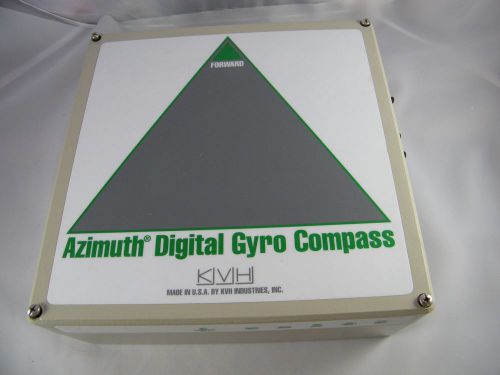 Kvh azimuth digital gyro compass and inclinometer part # 02-0732, 02-0753
