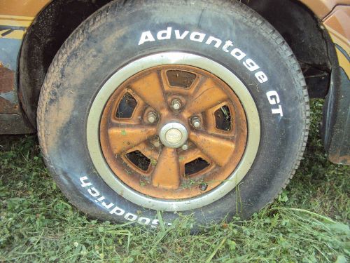 78-79-80-81 camaro z28  / 1972 chevelle ss rally wheels set with caps and rings