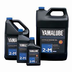 Yamaha yamalube outboard marine 2-stroke tcw-3 oil case of two 2.5 gallons