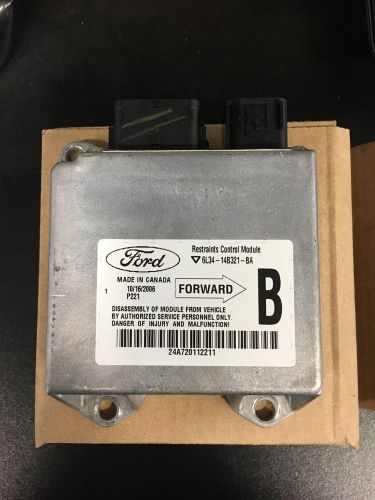 Ford airbag srs diagnostic module fits f150 lincoln mark lt and others.