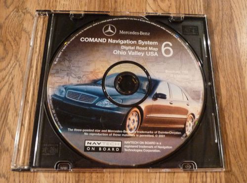 Mercedes comand navigation cd #6 for ohio valley usa