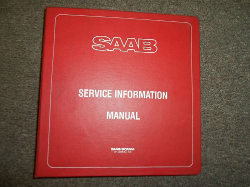 1978 80 82 84 1985 saab service tips shop manual 2 volume set factory oem