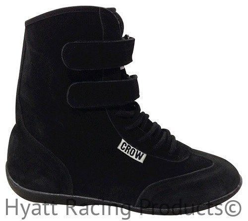 Crow high top auto racing shoes sfi 3.3/5 - all sizes &amp; colors