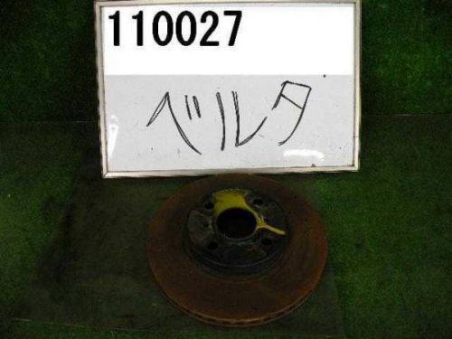 Toyota belta 2009 front disc rotor [2744390]