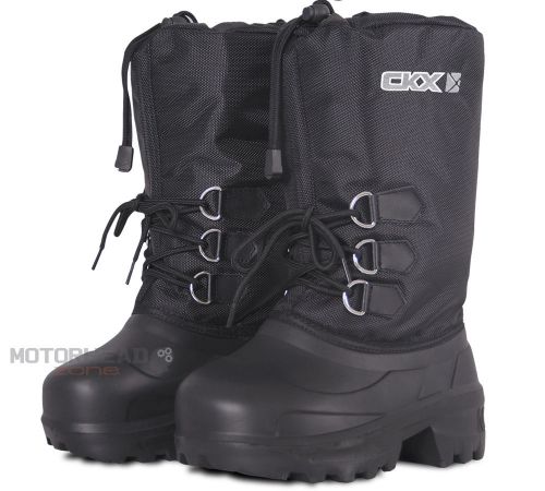 Snowmobile boots size 10 ckx muk lite black ultra lite snow boots winter unisex