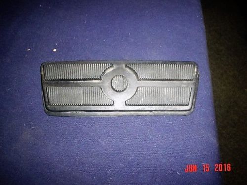 1969/72 ford brake pedal pad with auto trans nos