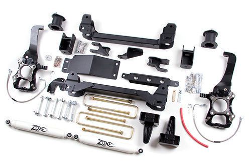 4&#034; zone offroad suspension lift kit 6 lug 04-2008 ford f150 lincolin mark lt 4wd