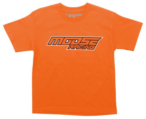 Moose racing boys 2017 velocity tee short sleeve t-shirt (orange) choose size