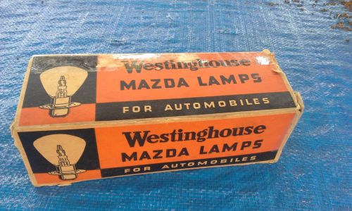 Original 1920&#039;s mazda automotive light bulbs....28 volt.......great display