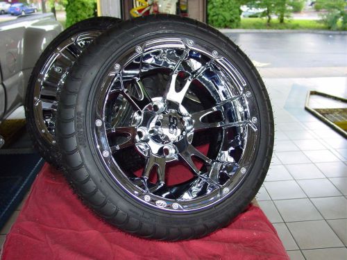 Chrome itp ss212 wheels and tires 215x35x12 low profile tires