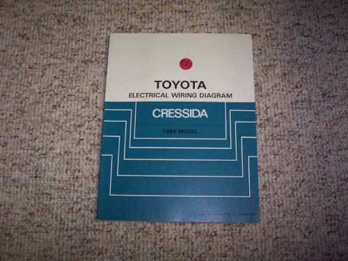 1988 toyota cressida electrical wiring diagram manual std 2.8l 4cyl