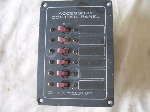 Six switch breaker panel