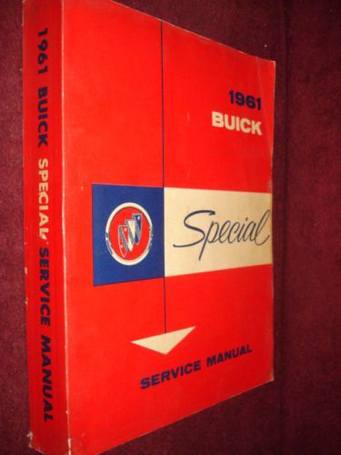 1961 buick special / skylark shop manual / shop book
