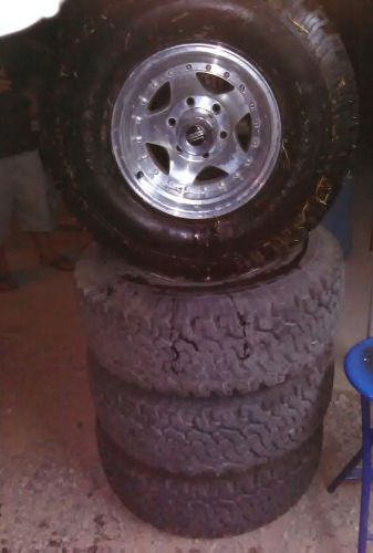 15 inch 6 lug wheels with tires