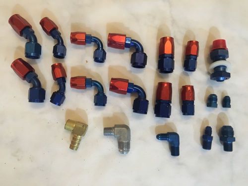 Russell reusable fitting lot of 18 + 2 others all for 1 price  -4 / -6 / -8