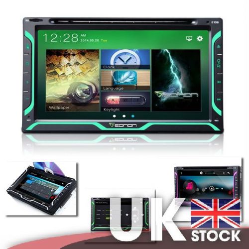 6.95&#034; digital touch screen 2 din dvd vcd mp3 player w/ steering wheel control
