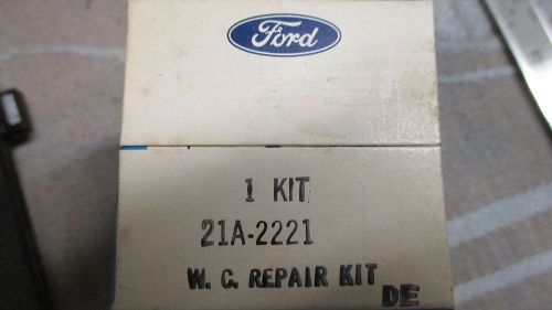 Nos 1942-48 ford front wheel cylinder repair kit boots &amp; cups  (21a-2221)