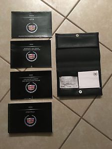2004 cadillac cts cts-v owners manual with case