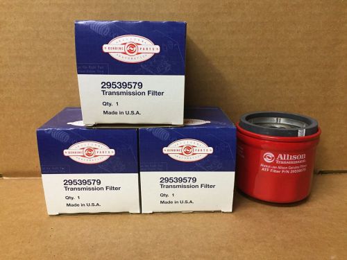 Set of 3 genuine allison gm transmission filter diesel truck 29539579 free ship