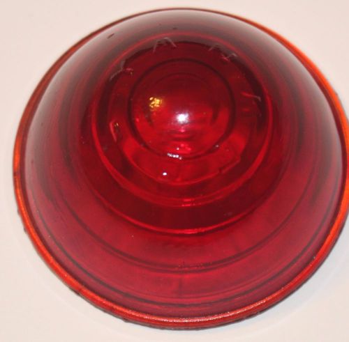 Vintage yankee metal products red lens