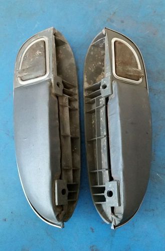 Original 55 56 chevrolet chevy 2 door sedan rear arm rests w/ ashtrays 1955 1956