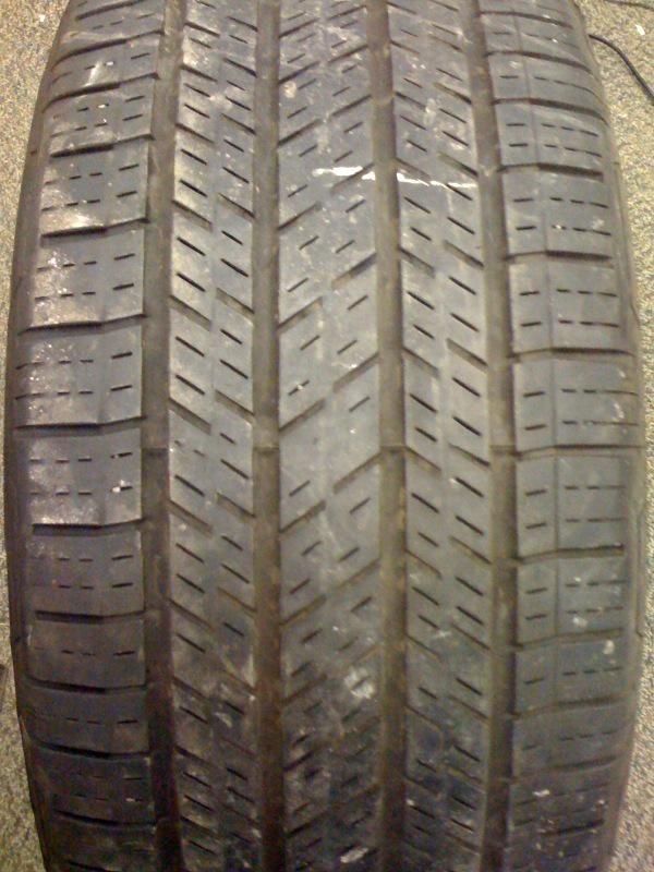 Used continental tire  4x4 contact 255/50r19 tire 5/32nds tread - one used tire
