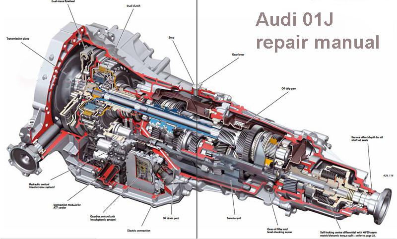 Audi multitronic 01j transmission service repair manual