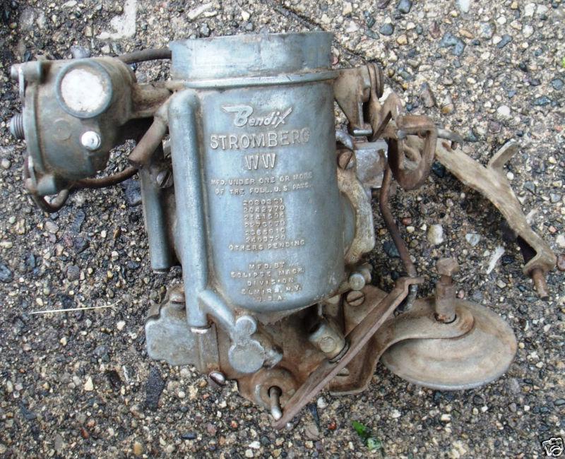 Studebaker bendix stromberg 2 barrel carburetor 