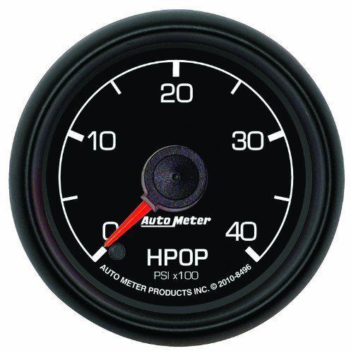 Auto meter 8496 2-1/16in 0-4000psi diesel hpop gauge for ford racing