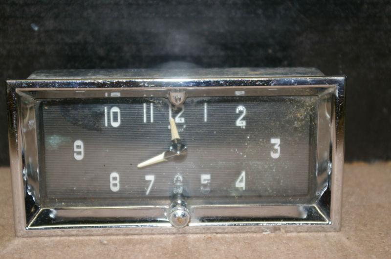 50 51 52 1950 1951 1952 cadillac electric clock