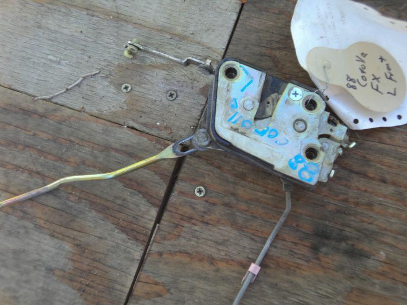 Purchase 1988 1992 Toyota Corolla >> Door Latch Assembly>>Driver's