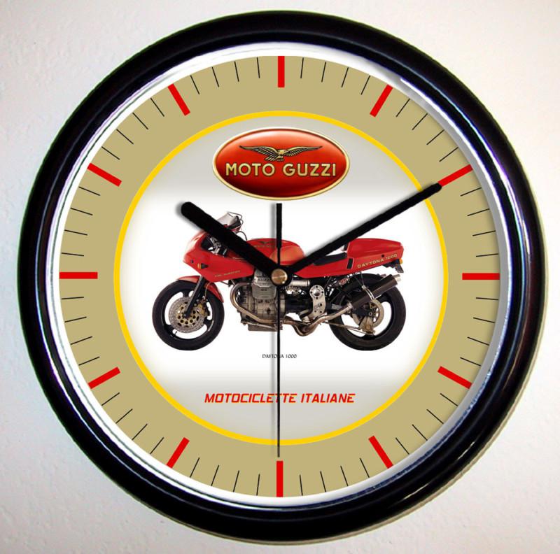 Moto guzzi daytona 1000  motorcycle wall clock 1993