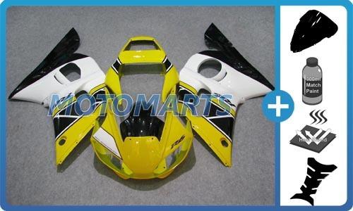 Bundle for yamaha yzf 600 r6 98 99 00 01 02 body kit fairing & windscreen ax