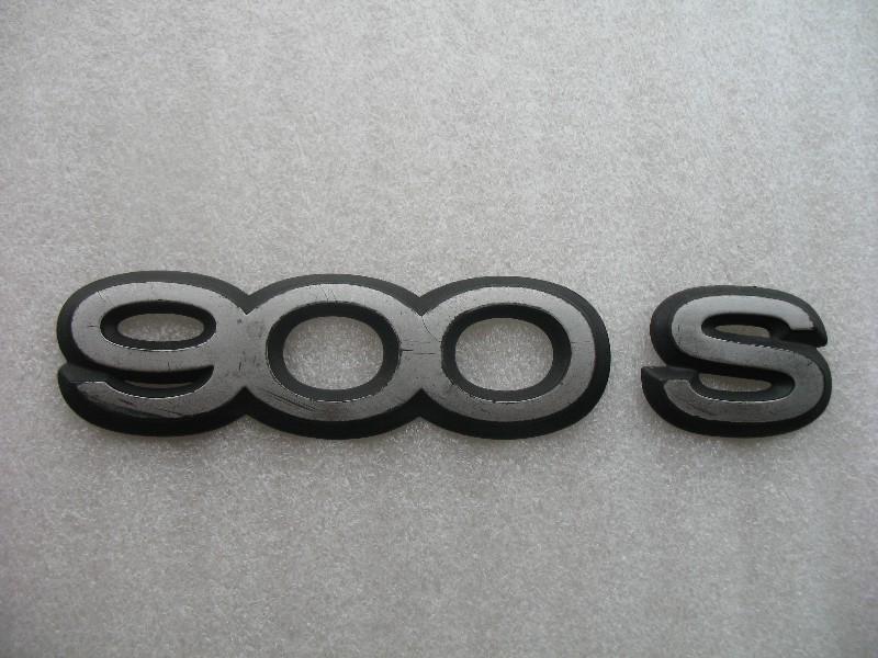1998 saab 900 s 900s rear trunk emblem logo decal badge oem 94 95 96 97 98 