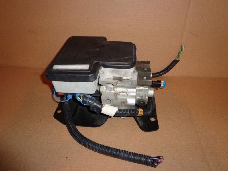 Abs pump valve system assembly module valves antilock braking computer unit